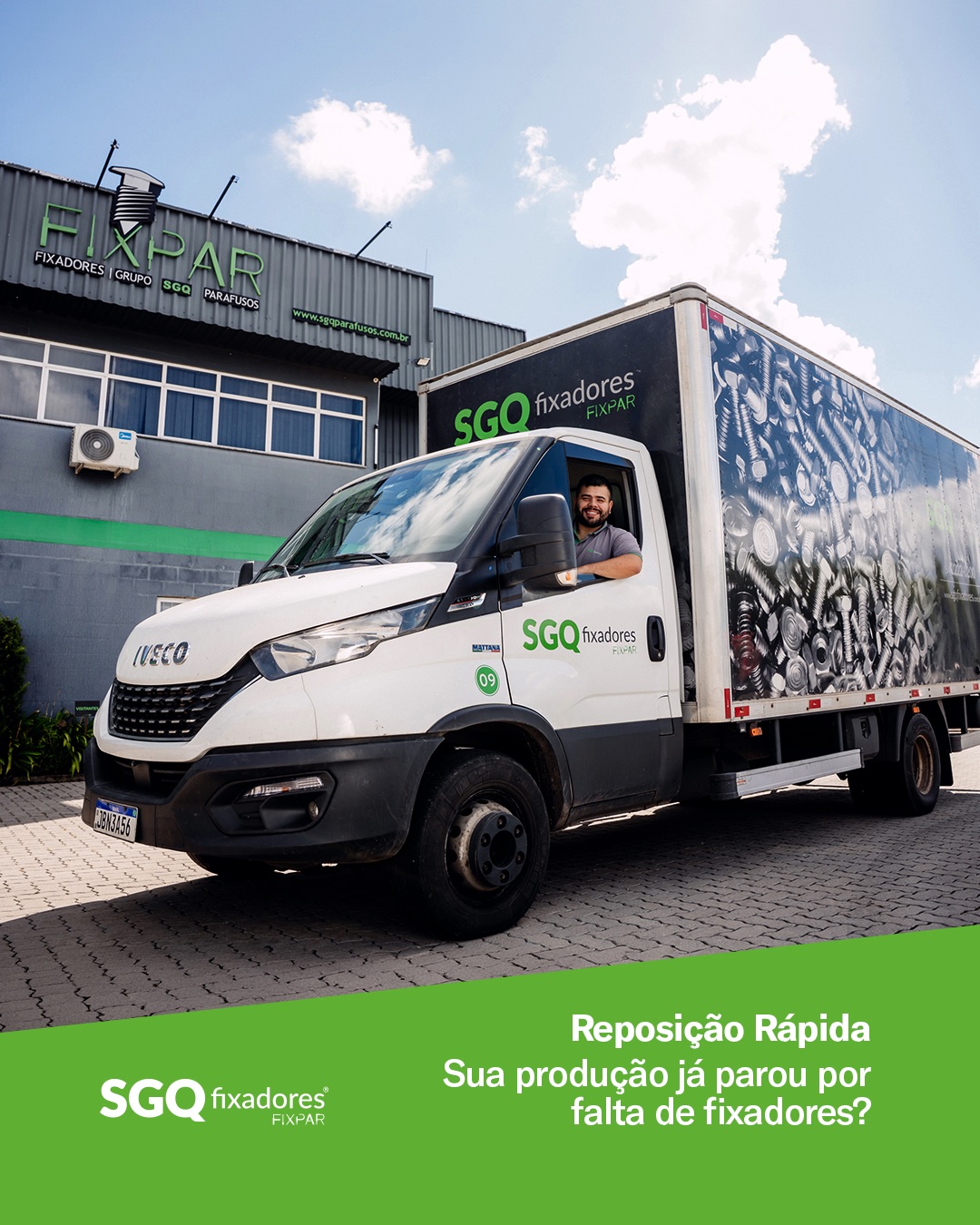 Reposição Rápida de Fixadores: agilidade para manter sua produção em movimento