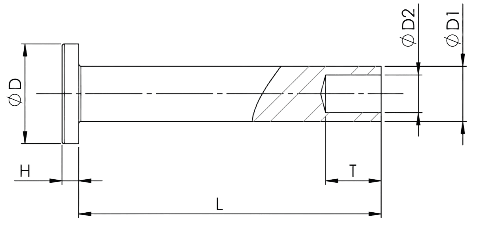 REBITE SEMI-TUBULAR AÇO